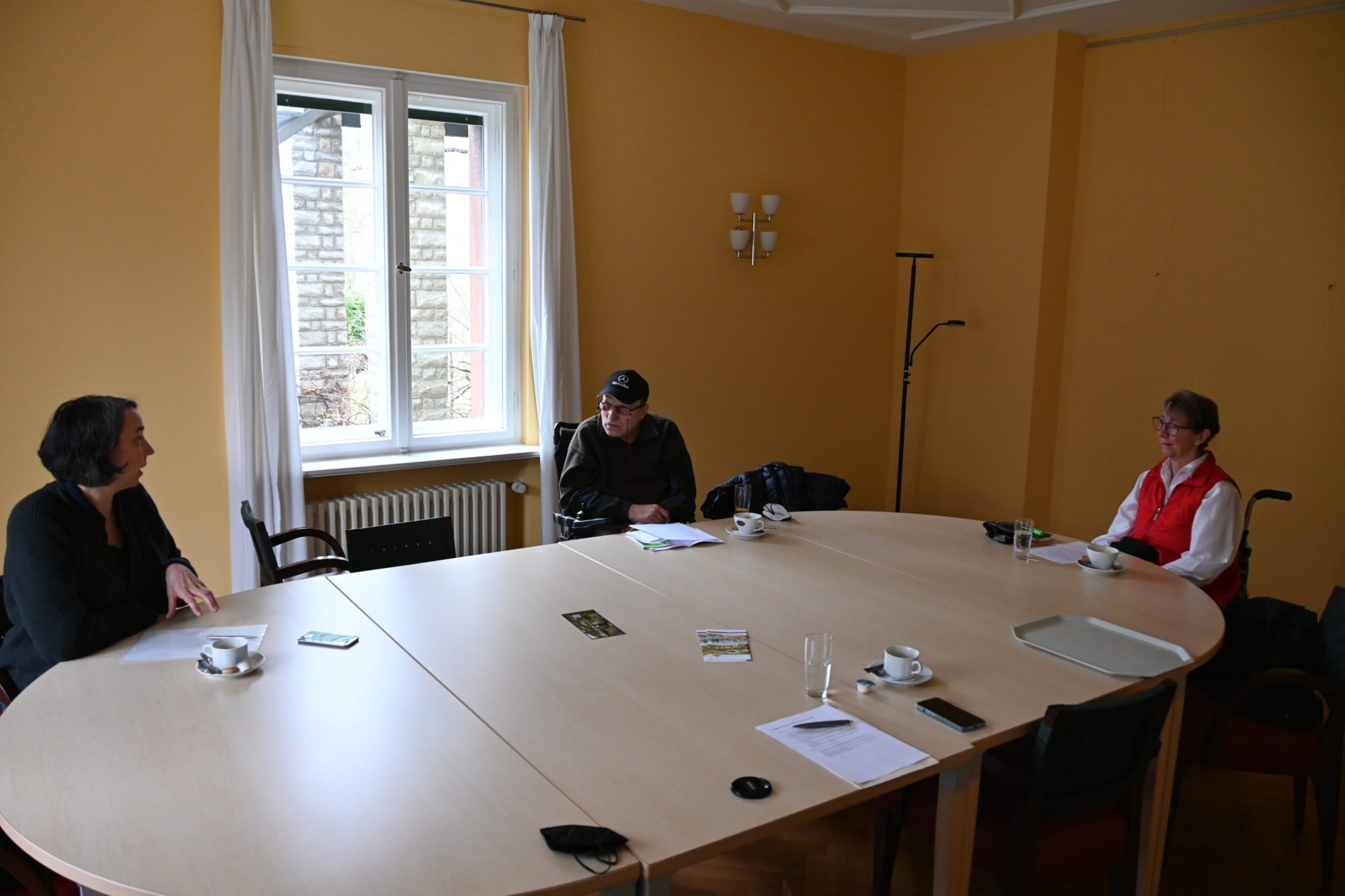 Anna Henckel Donnersmarck im Gespräch mit den WIR-Redakteuren